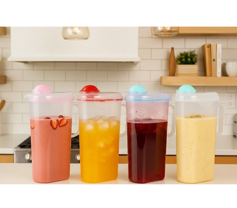 favilla Airtight Plastic Jug - 2L Multicolor 669 - Image 1